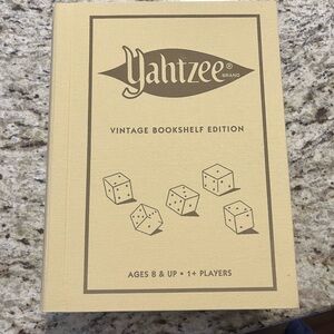 Yahtzee game